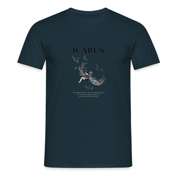 The Fall of Icarus Tee - navy