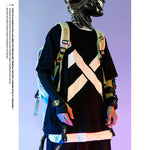 NeoTokyo  Techwear Tee - Harajuku Style, Anime T-Shirt, Casual Sport, Hip Hop, Punk