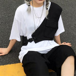 Slanted Stealth Tactical Vest Bag"