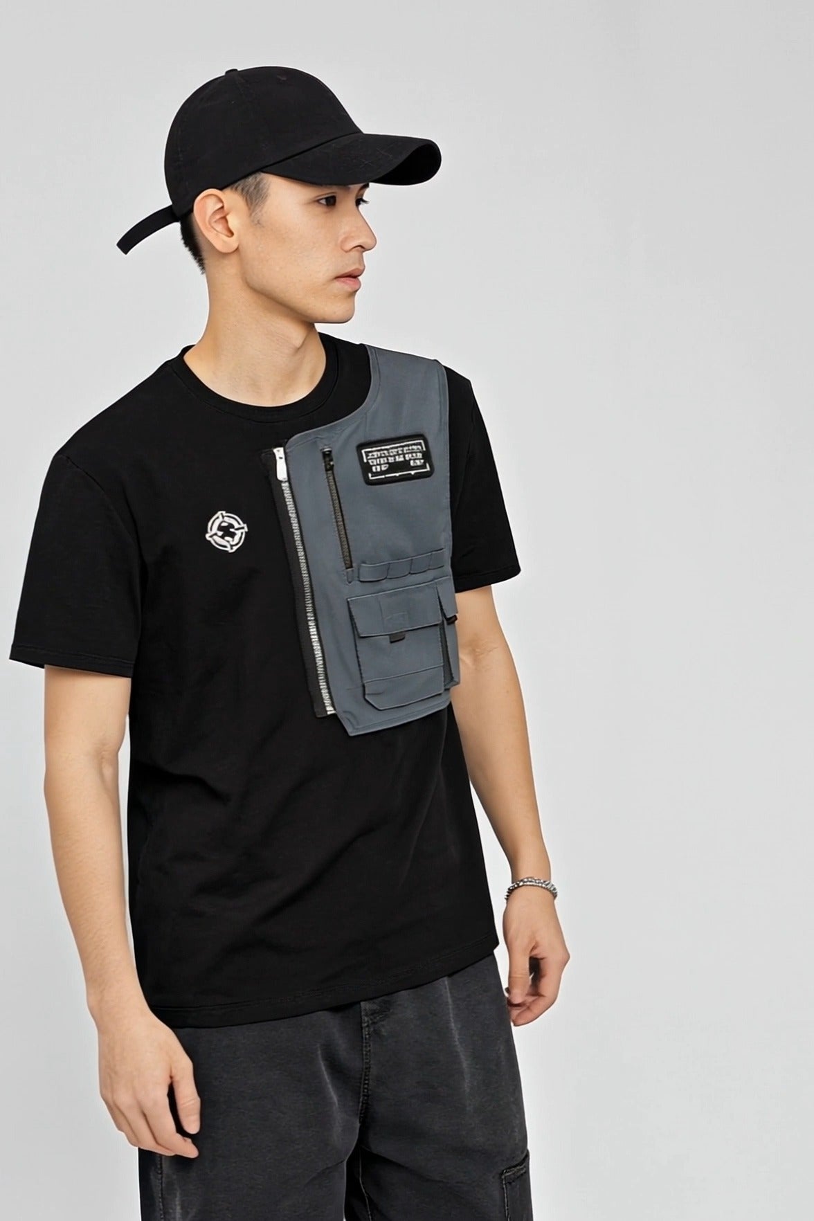 Operative Edge Patchwork Techwear Tee