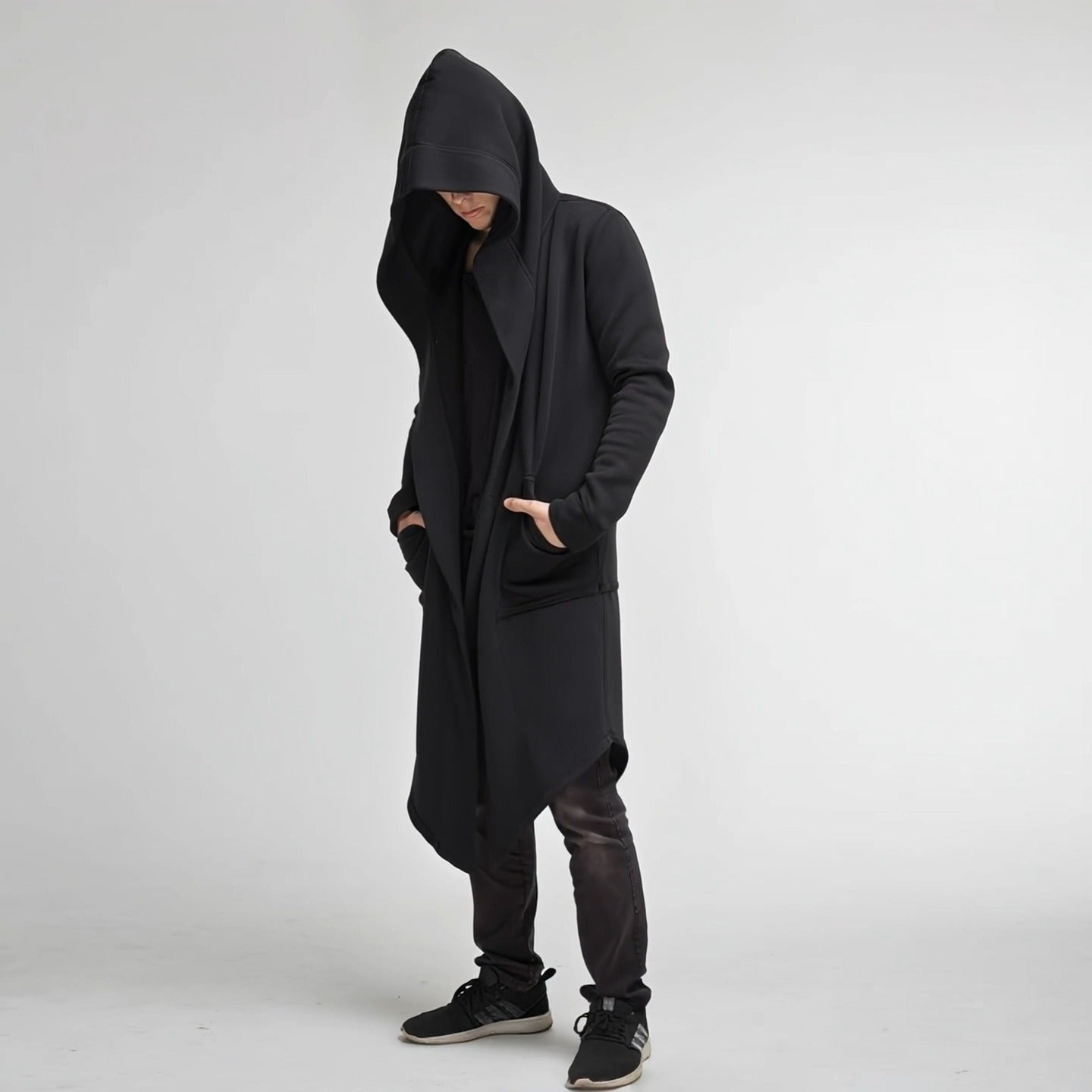 Nocturne Hooded Drape Coat