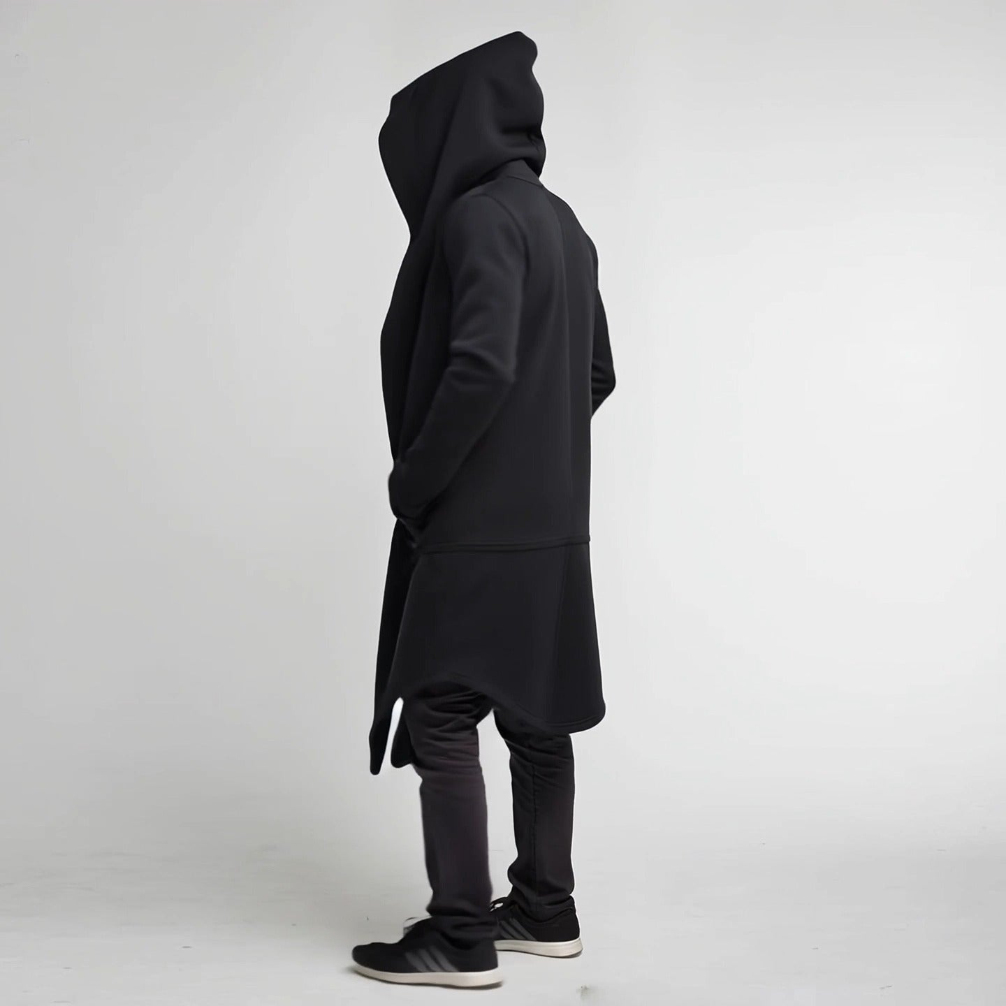 Nocturne Hooded Drape Coat