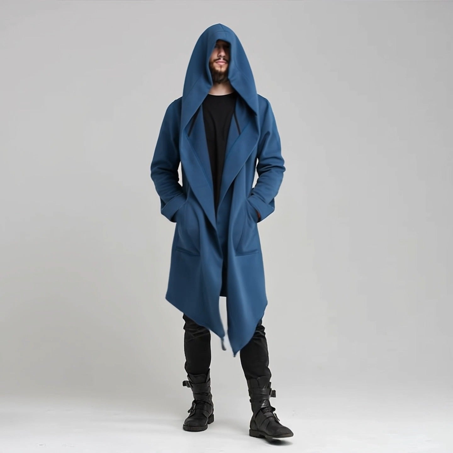 Nocturne Hooded Drape Coat