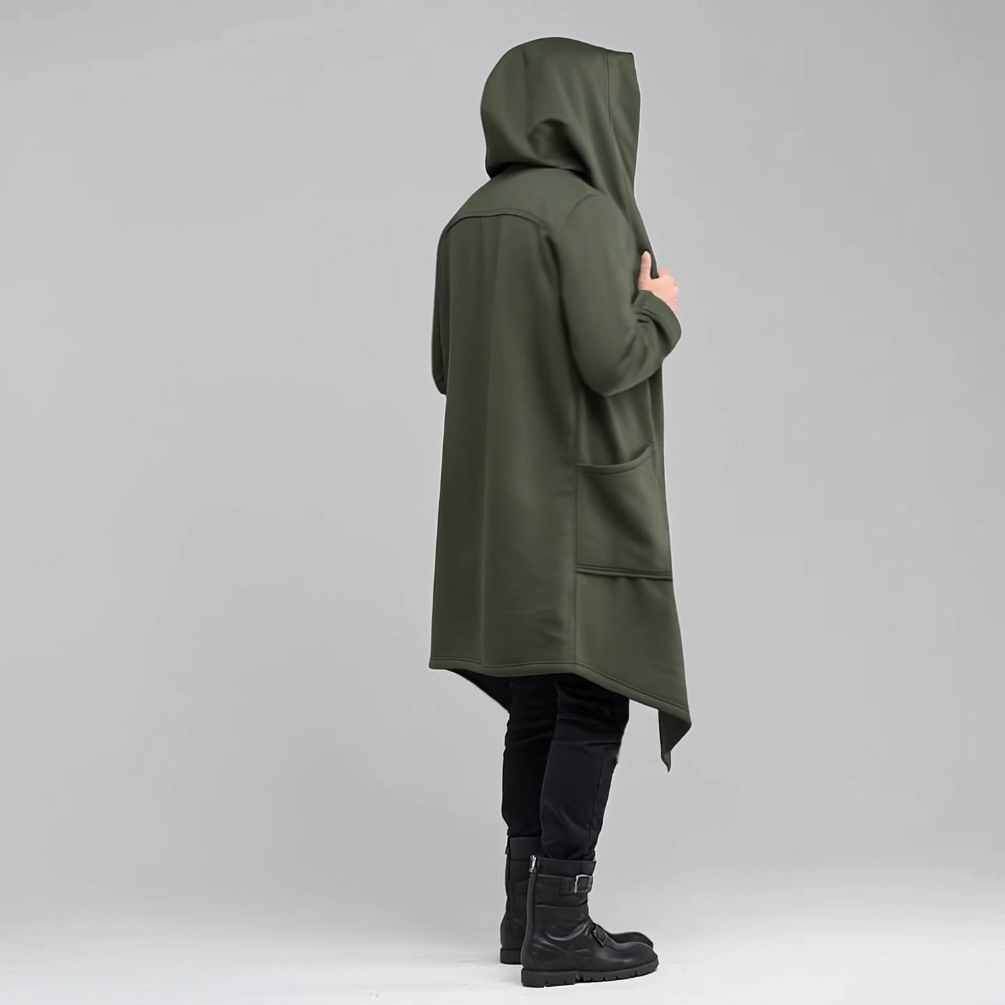 Nocturne Hooded Drape Coat