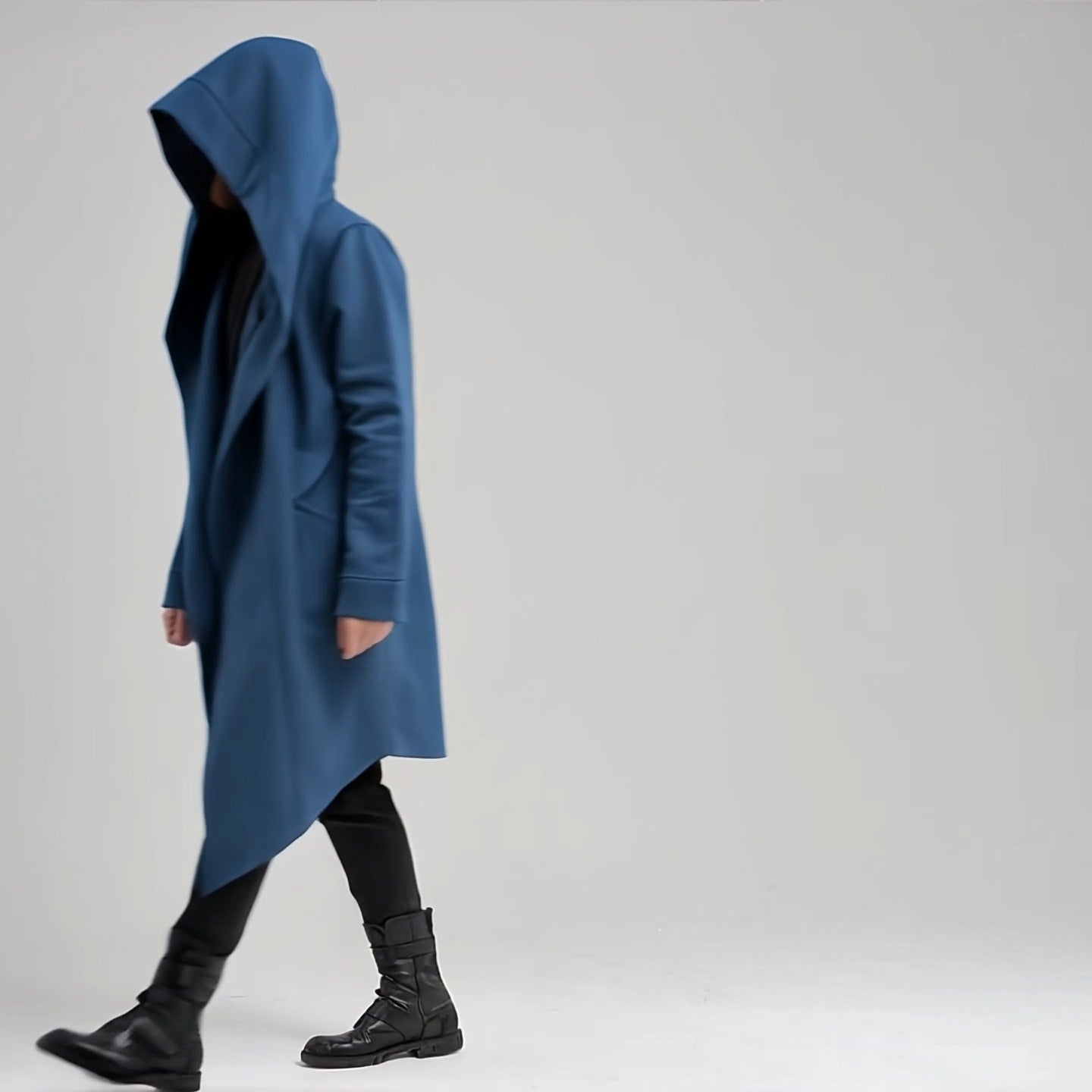 Nocturne Hooded Drape Coat