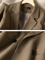 Classic Casual Women's Blazer - Office Wear Stylish Jackets Straight Fit Blazers Black, Pink, Coffee