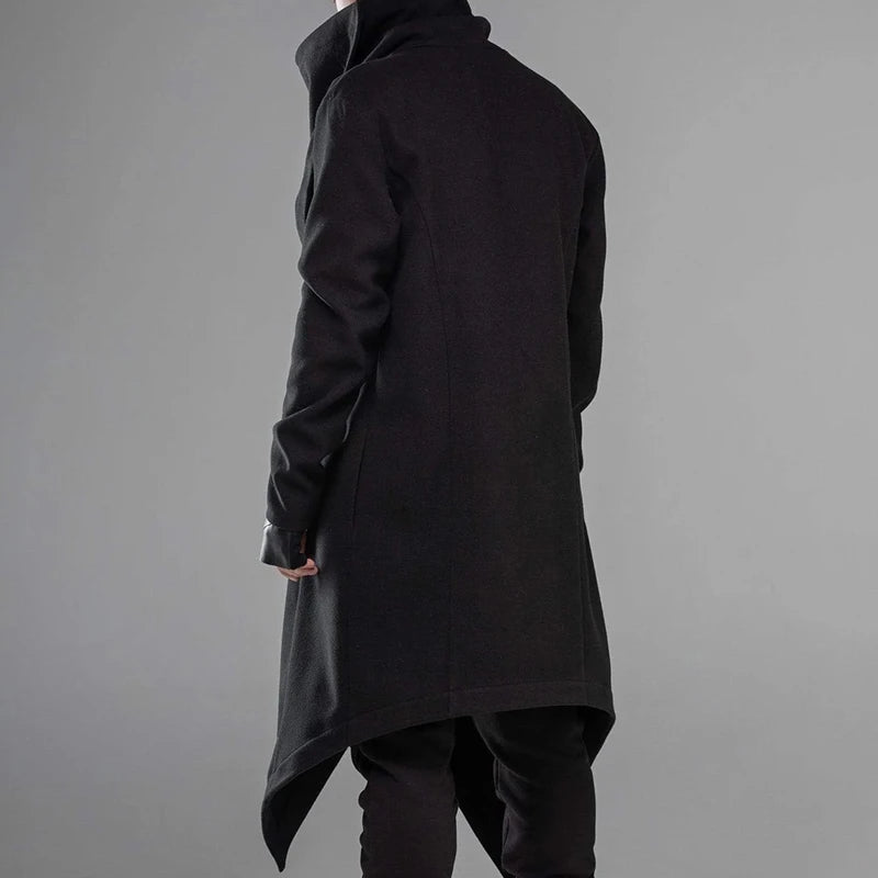 Urban Shadow Asymmetrical Poncho Hoodie