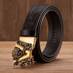 CyberDrake Genuine Leather Belt
