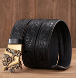 CyberDrake Genuine Leather Belt