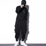 Stealth Mode Cyber Joggers - Loose Harem Pants Men Cargo Trousers Hip Hop  Ankle Length Pant Fashion Streetwear Pocket Sweatpants
