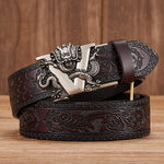 CyberDrake Genuine Leather Belt