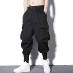 Stealth Mode Cyber Joggers - Loose Harem Pants Men Cargo Trousers Hip Hop  Ankle Length Pant Fashion Streetwear Pocket Sweatpants