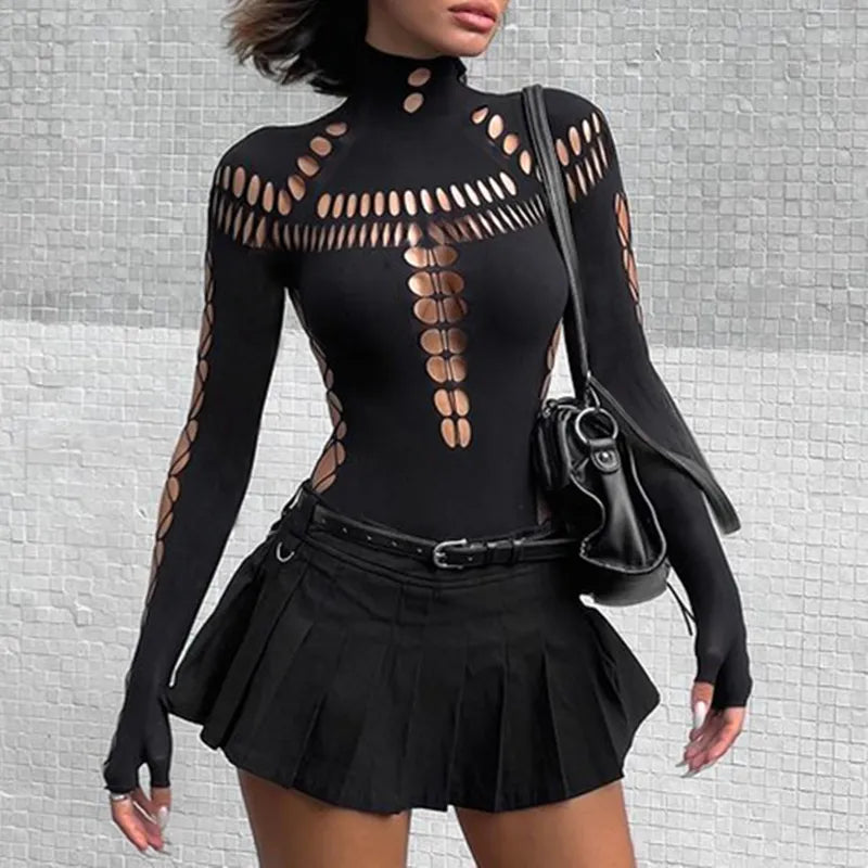 Cybernetic Elegance Bodysuit