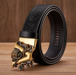 CyberDrake Genuine Leather Belt
