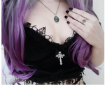 Gothic Utopia Crop Top Vest