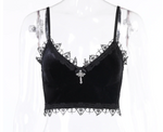 Gothic Utopia Crop Top Vest