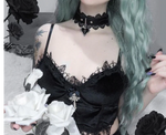 Gothic Utopia Crop Top Vest