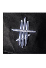 CyberEdge Embroidered Techwear Bucket Hat - Unisex Streetwear Hat Black
