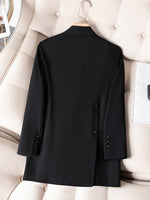 Classic Casual Women's Blazer - Office Wear Stylish Jackets Straight Fit Blazers Black, Pink, Coffee