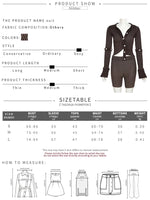 Urban Mirage Ribbed Ensemble - Knit Two Piece Set  Single Breasted Streetwear Y2K Buttoned Outfit Modern Day Elegance