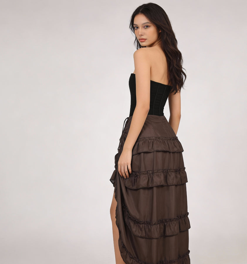 Ravenna Ruched Victorian Skirt