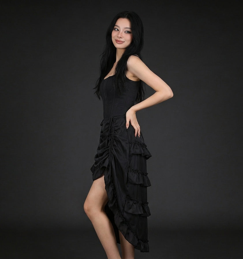 Ravenna Ruched Victorian Skirt