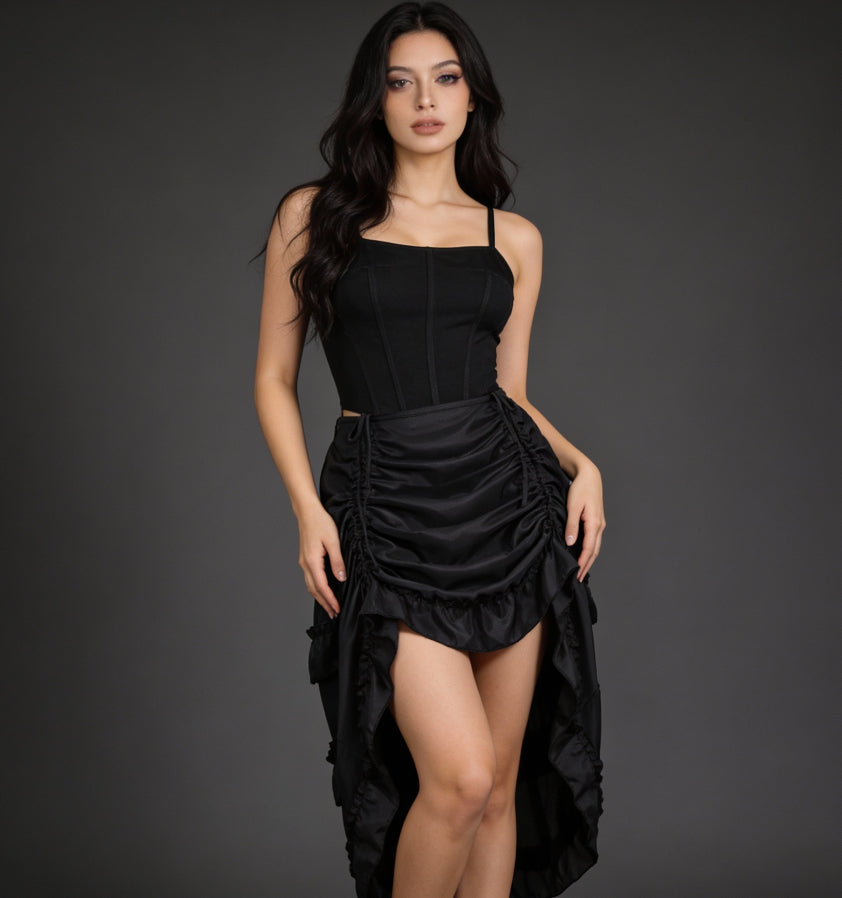 Ravenna Ruched Victorian Skirt