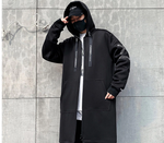 Techwear Jacket - Cyberpunk Cyber Goth Dark Academia Cyber Fashion Edgy Alt Anime Y2k